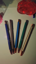 Premium Matte Metallic Ballpoint Pen – Sleek Luxury Executive Writing Pen for Office