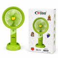 WEGO WG-73 Portable Mini Handheld Fan – Rechargeable USB Desktop Fan with Stand